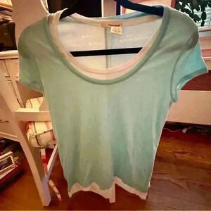 DKNY T-SHIRT Layered Look women S